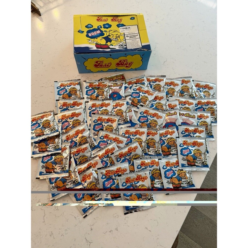 Huge Lot Of 45 Fart Bomb Bags - Smelly Stink Bombs Prank Joke Gag Gift